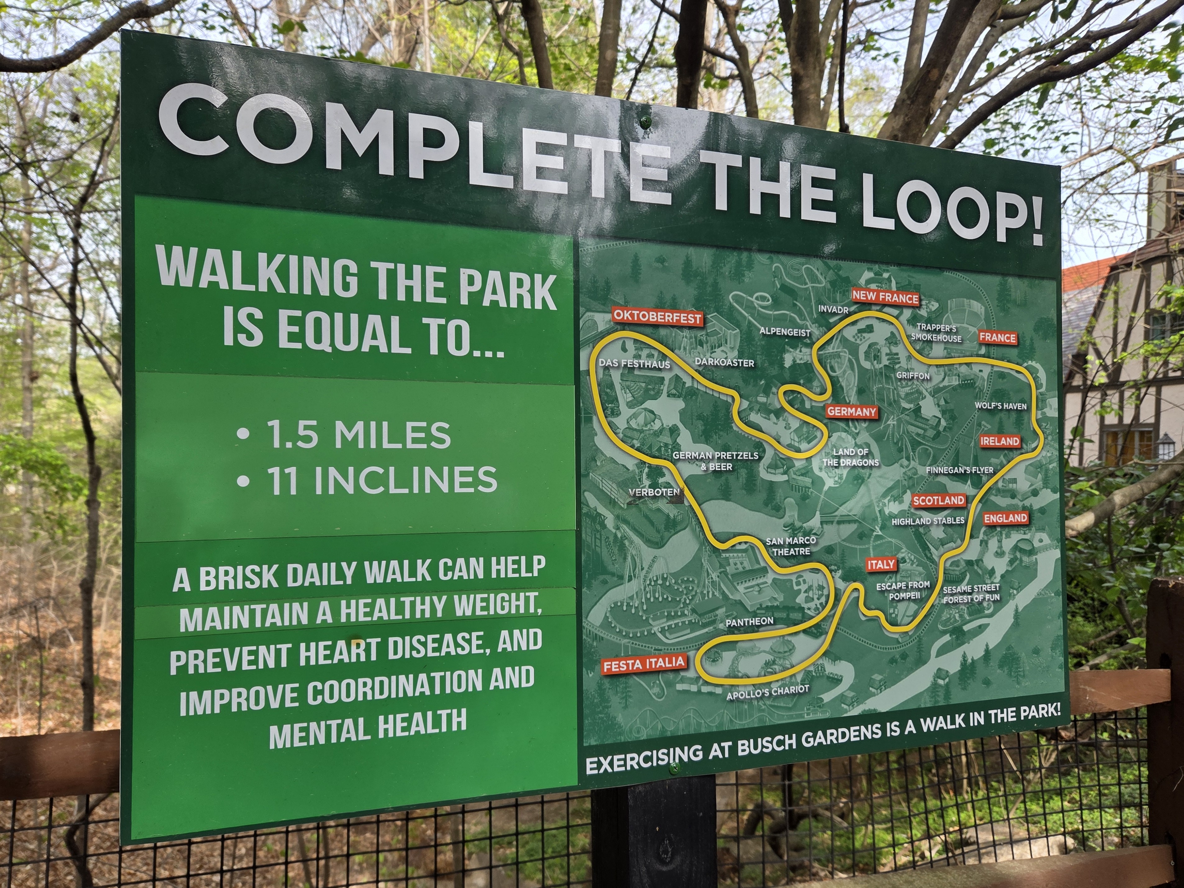 Busch Gardens sign