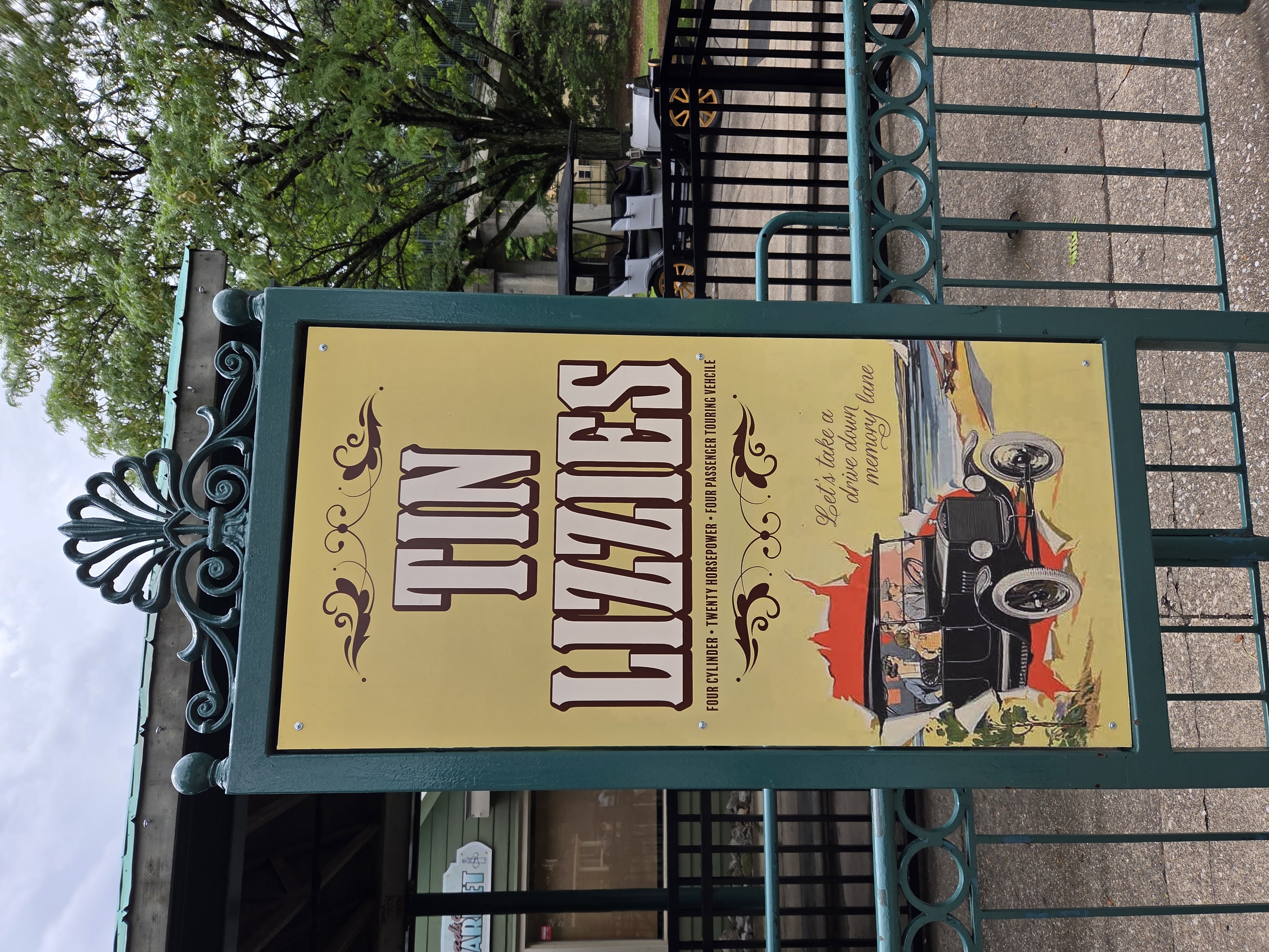 Tin Lizzies sign