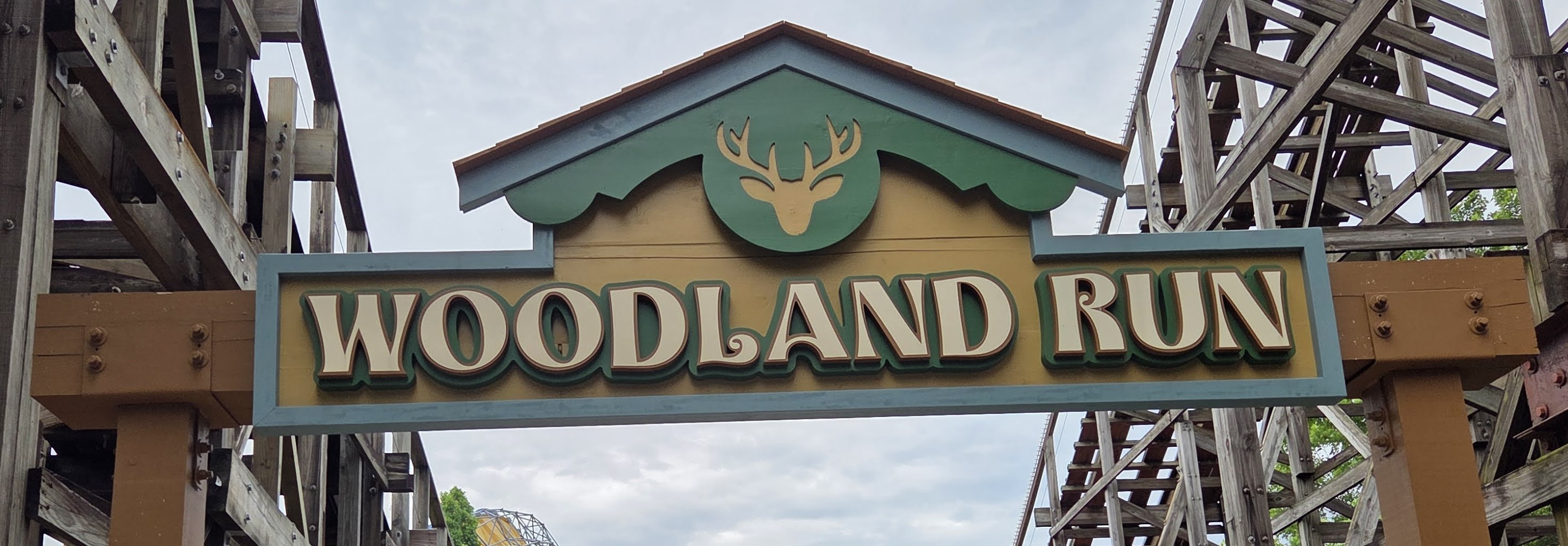 Woodland Run sign